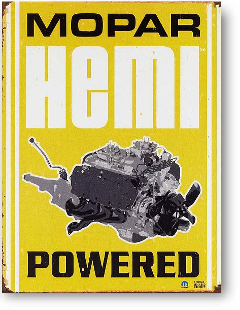 HEMIエンジン★MOPAR★アメリカンブリキ看板★直輸入価格