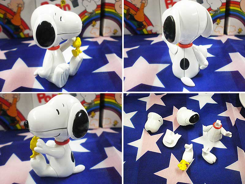 スヌーピー★ミニフィギュア・立体パズル★ウッドストックと一緒に♪★SNOOPY
